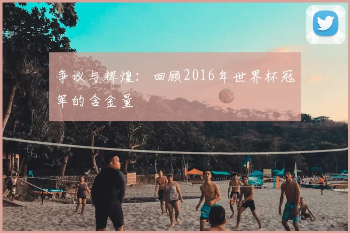 争议与辉煌：回顾2016年世界杯冠军的含金量