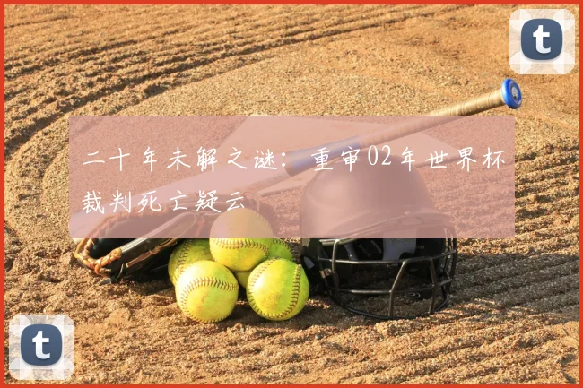 二十年未解之谜：重审02年世界杯裁判死亡疑云